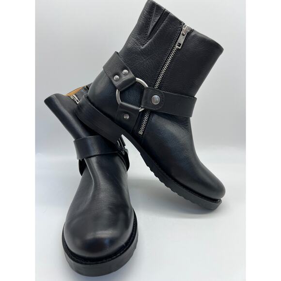 Frye Veronica Flex Harness Bootie Women's Size 11 Black 41541 New - Picture 6 of 16
